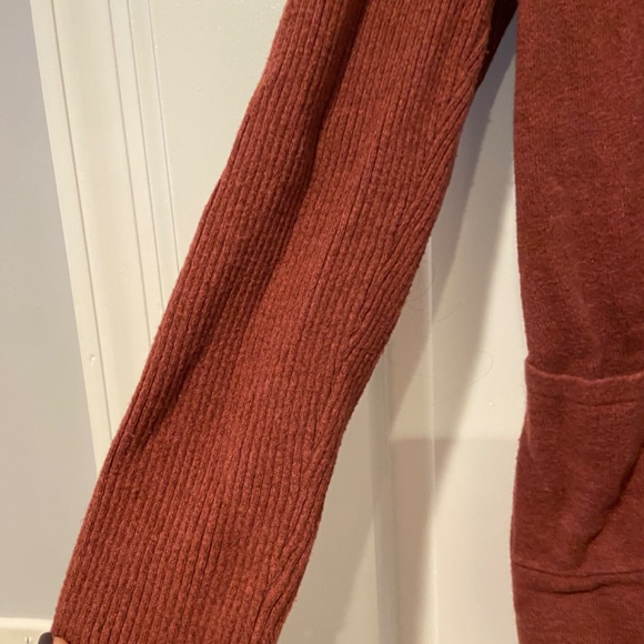 Sonoma Burnt Orange Open Front Cardigan – Size Medium - Picture 3 of 10